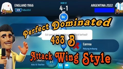 BEST OSM TACTICS 2025  ::  PERFECT DOMINATED _ OSM 433B Wingplay [ only at home ]