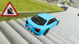 Cars vs Stairs car jump arena - BeamNG Drive #2