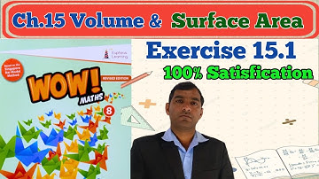 EXERCISE 15.1 SOLUTION CLASS 8 TH WOW MATHS SOLUTIONS