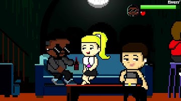 Lyric & Music Videos - animated music video in pixel art style