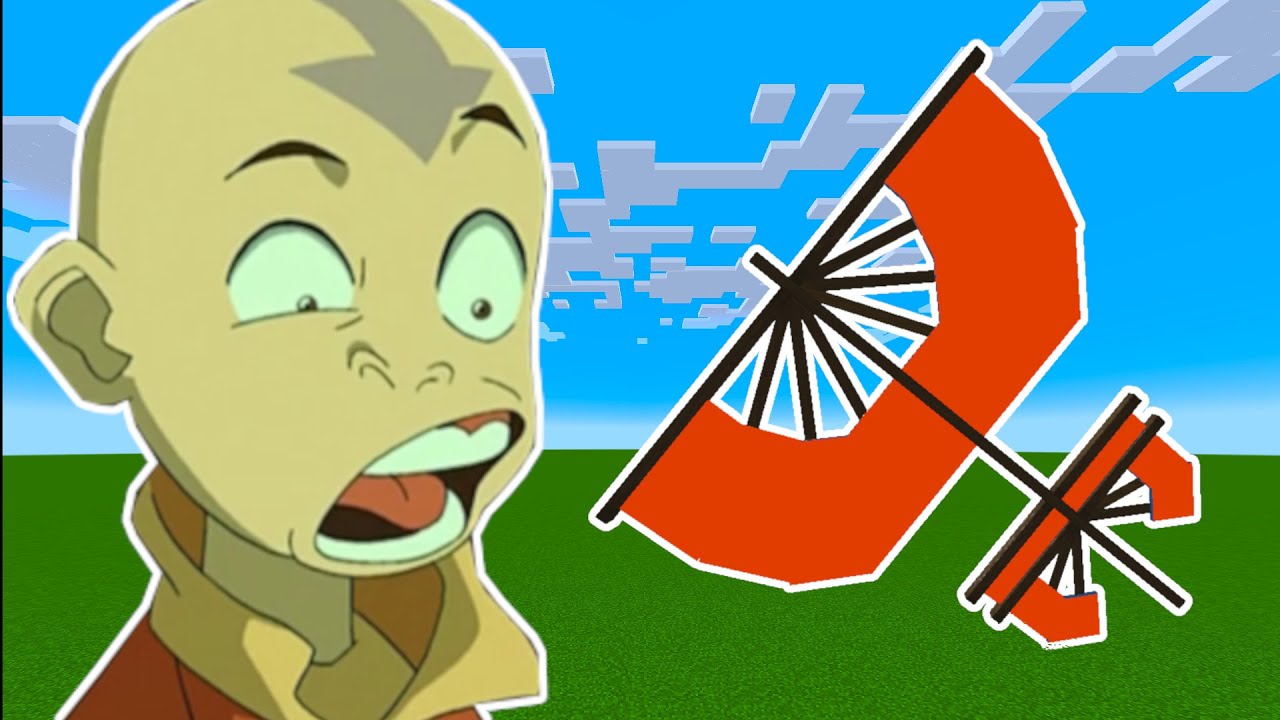 I added the AIRBENDER STAFF from AVATAR in Minecraft... [Datapack