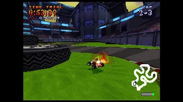 Crash Team Racing (Aug 5, 1999 prototype) - Time Trial Mode [Part 5]