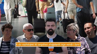 A do vazhdojnë të largohen shqiptarët nga vendi i tyre? - Box Pop në avcnews.al | ABC News Albania