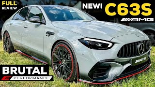 2024 MERCEDES AMG C63 S E Performance BRUTAL Sedan NEW FULL In-Depth Review Exterior Interior MBUX