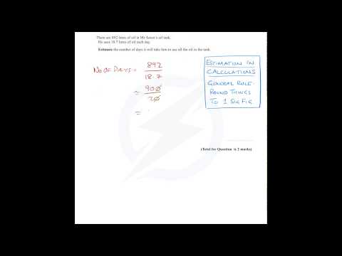 Question 5 Solution Tutorial | GCSE Maths Revision | Edexcel | June 2016 | 1H | 1MA0 | Non Calc