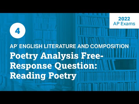 4 | കവിതാ വിശകലനം FRQ: കവിത വായിക്കുന്നു | എപി ഇംഗ്ലീഷ് സാഹിത്യവും രചനയും