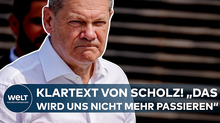 OLAF SCHOLZ IN KATAR: Klartext vom Bundeskanzler! "Das wird uns nicht wieder passieren"