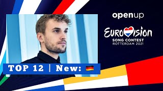 Eurovision Song Contest 2021 | TOP 12 New: 🇩🇪