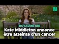 Kate middleton annonce tre atteinte dun cancer