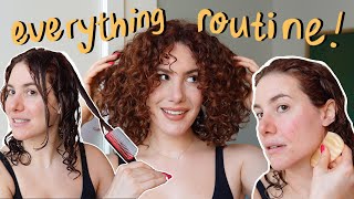 My *everything* beauty routine (body, skin, hair & my curly routine!)