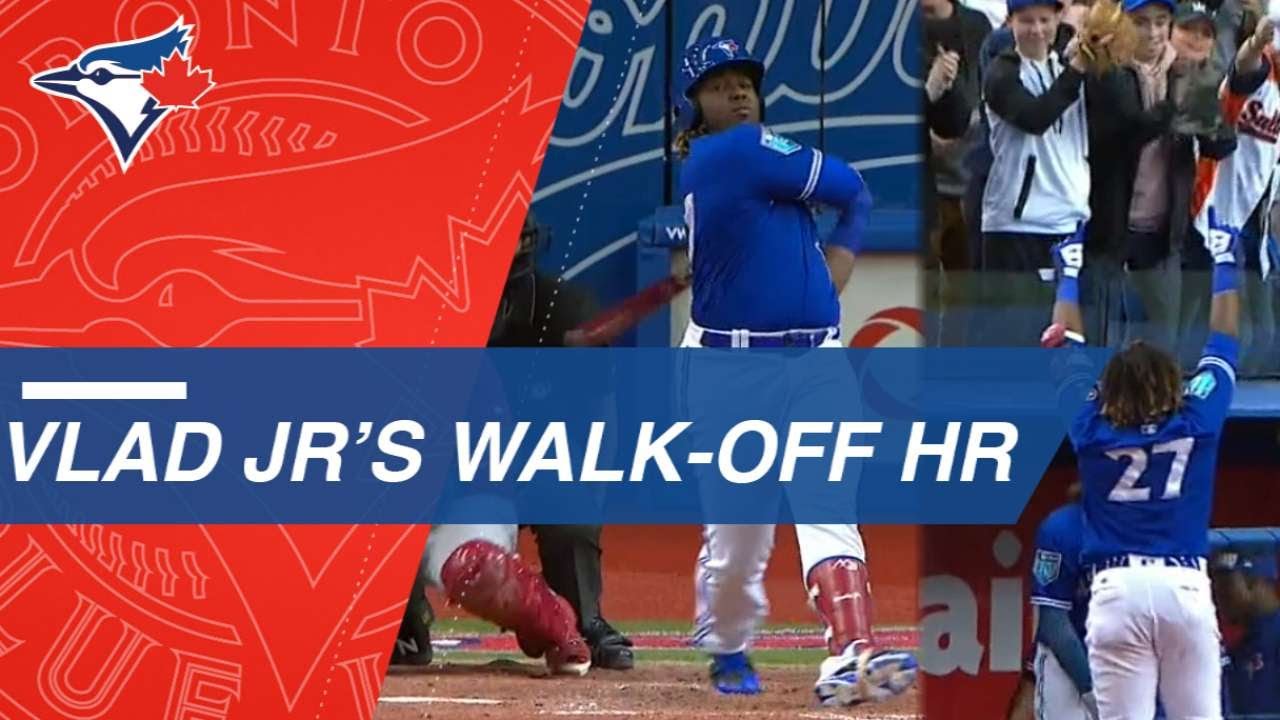 Vladimir Guerrero Jr.'s walk off homer in Montreal