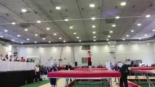 Jason Burnett - Men's Trampoline Final - 2014 Canadian Championships