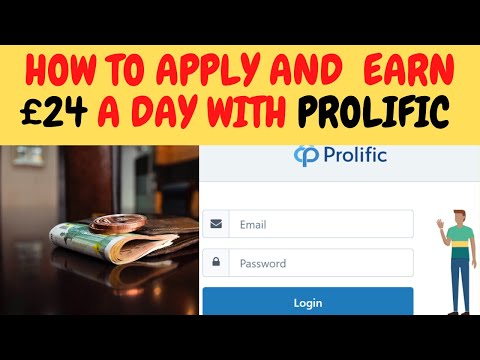 How To Apply and Earn £24 A Day With Prolific || Online Survey Side Hustle