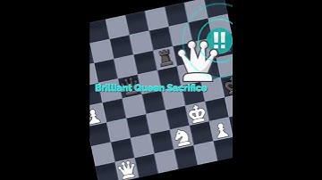 Queen Sacrifice ➝ Knight Fork ➝ Total Destruction” #chess #magnuscarlsen #gothamchess #hikaru