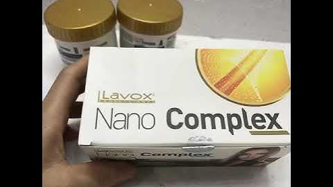 Thuốc ép tóc tại nhà lavox nano Complebiol