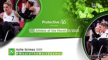 KYLIE GRIMES is The World Games Athlete of November 2021!