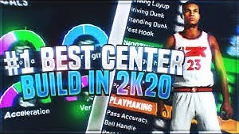 BEST CENTER BUILD IN NBA 2K20 *PATCH 10* WITH BADGE SETUP | ANTHONY DAVIS BUILD IN NBA 2K20