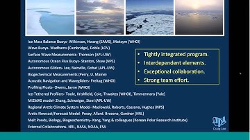 Marginal Ice Zone (MIZ) Experiment -- Craig Lee