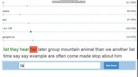 I Am 10ff - IInd on 10FastFinger Multiplayer Mode