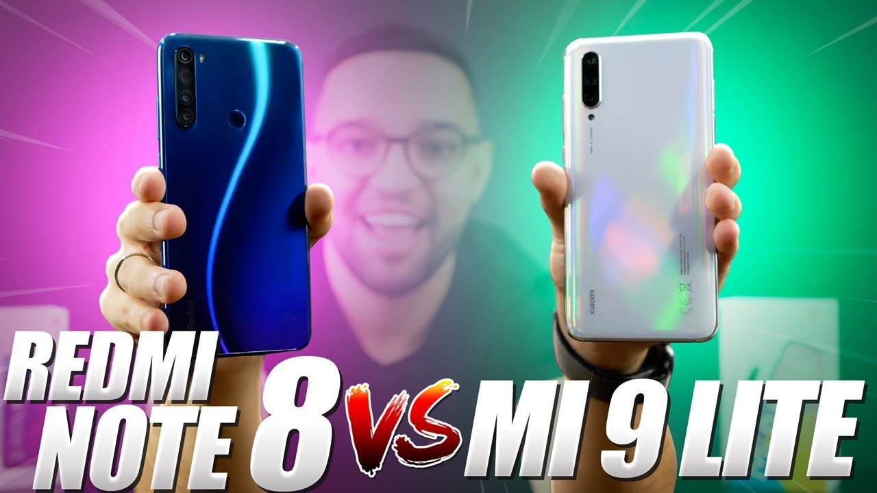 REDMI NOTE 8 vs MI 9 LITE | comparativo PESADO! qual é a MELHOR OPÇÃO ...