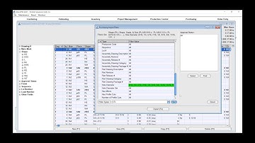 Global Filters in Tekla EPM