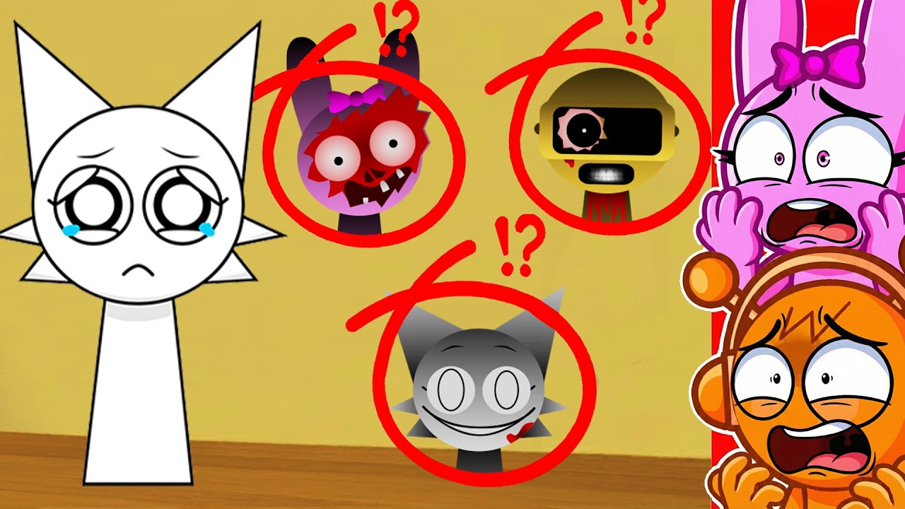 Sprunki Wenda está buscando a todos los bebés Sprunkis amigos horror 😱