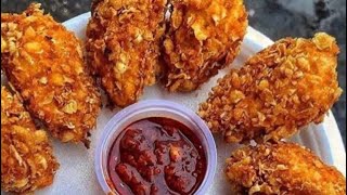 Kurkure Chicken momos. Crispy & Juicy. Taste of Malabar