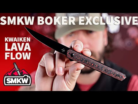 NEW SMKW Exclusive Boker Kwaiken Air Lava Flow