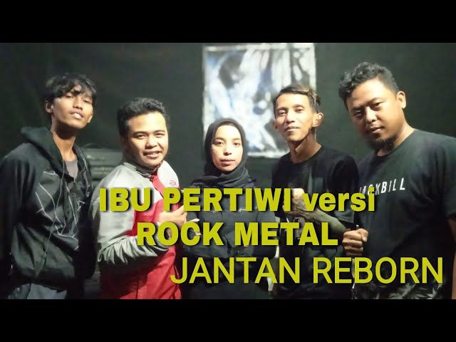 IBU PERTIWI VERSI ROCK METAL cover by jantan reborn class=