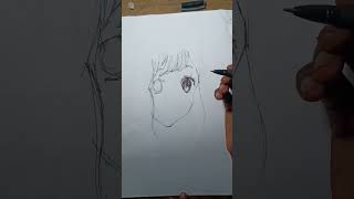 #how to draw sukanya chaosuan(chaosuan)#art #easy anime drawing#shorts#easy anime face drawing