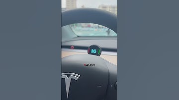 gauge hud display for tesla model 3 highland model y juniper 2025 #tesla#teslamodel3 #teslamodely