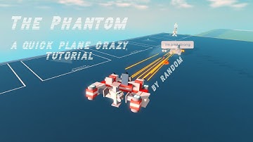 Fast and Powerful Gyro Drone Tutorial | Plane Crazy Roblox | (invis engine tech!1111!!1!)