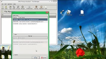 Encriptacion y desencriptacion de archivos con gpg4win