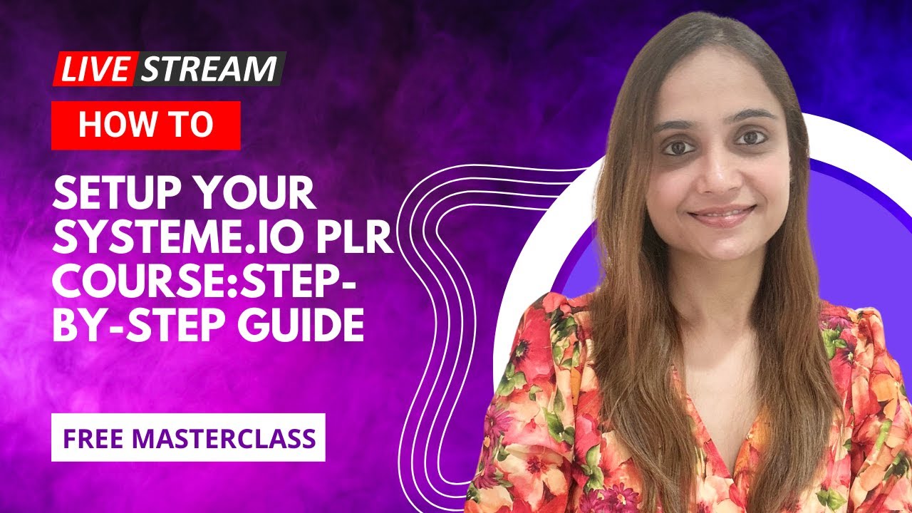 System.io Plr Bundle Systeme.io PLR course setup- Step-by-Step Guide - YouTube