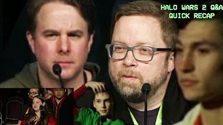 HALO WARS 2 PAX EAST 2017 Q&A (QUICK RECAP)