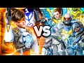 1 Buffed Overwatch League Player vs 5 Golds!? WHO WINS!?!?