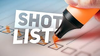 One EASY Tip to Shoot BETTER VIDEOS - How to Make a Shot List