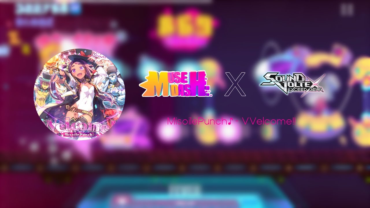 【Muse Dash】MisoilePunch♪ - VVelcome!! Custom 13★ Chart View