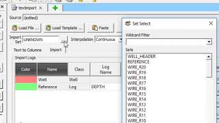geolog 7: lesson 1 import data