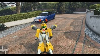 GTA 5 - Giấc mơ trở thành anh hùng cùng Đồ chơi Robot | GHTG