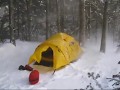 Solo mt washington winter camping  climbingfrigid temps