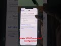 Delete VPN/Connection/Configuration