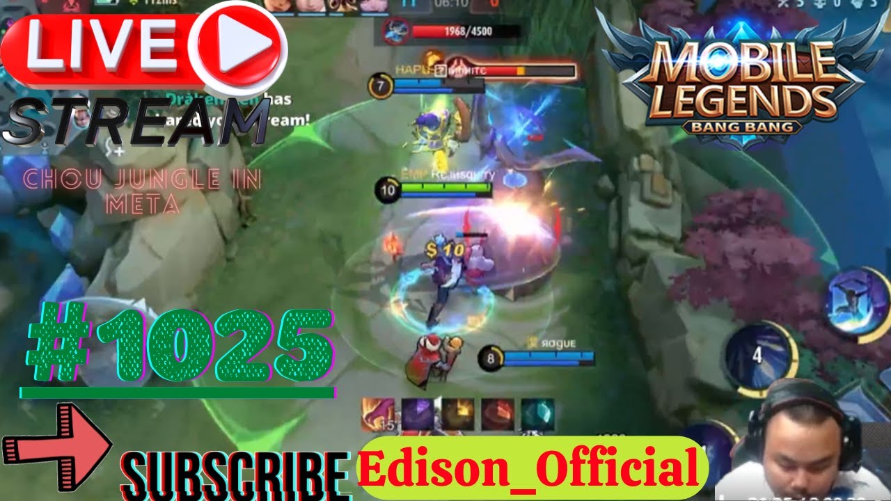 Edison_Official | Mobile Legends: Bang Bang | Chou jungle in meta | 