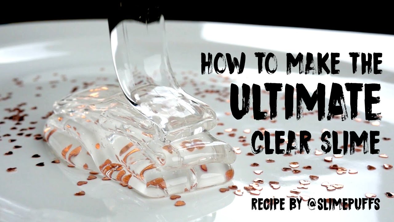 Easy Recipe for Making Purple Clear Slime - Life Over C's