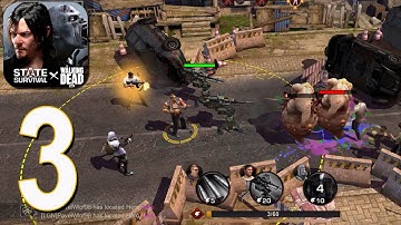 State of Survival Walking Dead - Gameplay Walkthrough part 3 - Explorer Trail(iOS, Android)