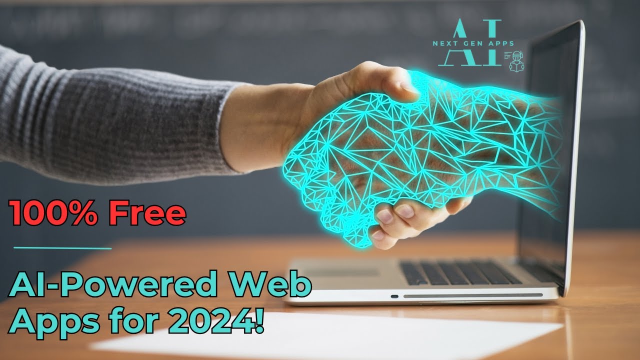 100% Free AI Powered Web Apps for 2024! | AI Next Gen Apps