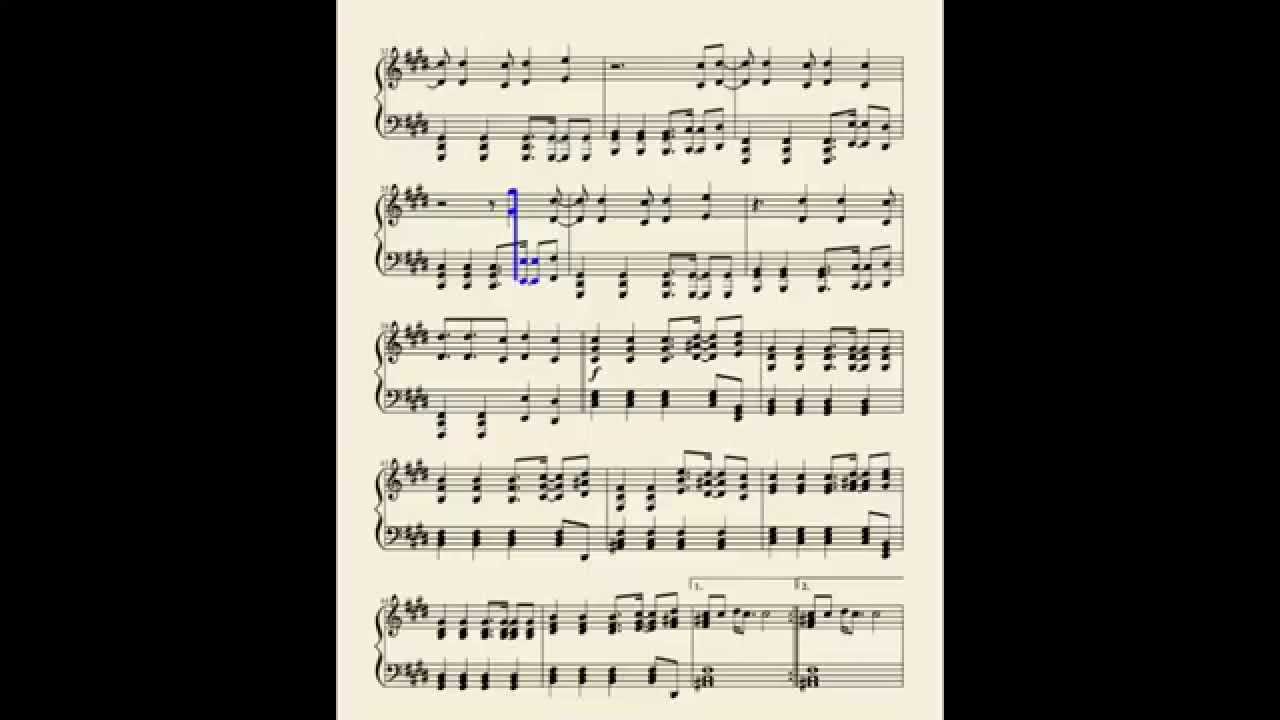 La La La/Dare/Brazil 2014 Piano Solo (Shakira) - MuseScore