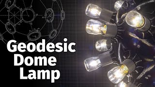 Making a Geodesic Dome Lamp from 92 Identical 3D-Printed Segments