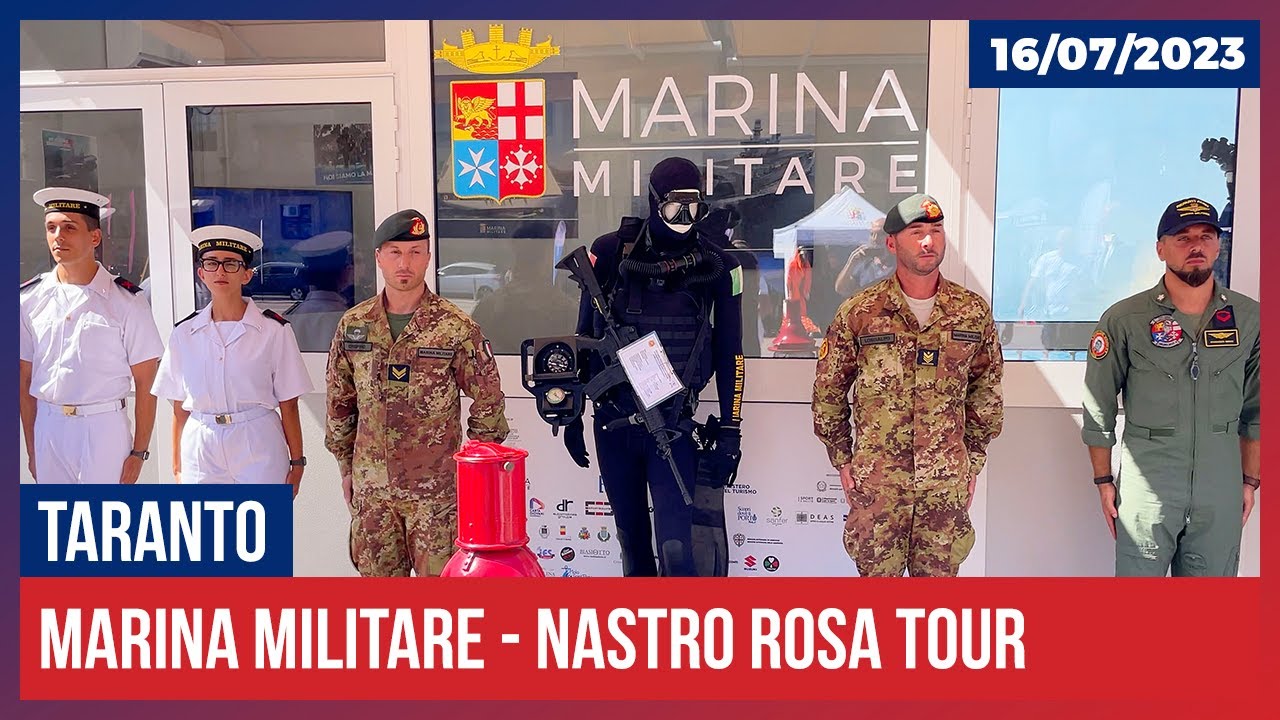 Taranto: Marina Militare Nastro Rosa Tour (16.07.2023)