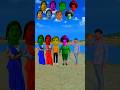 Dancing cute bhabhi, Scary Teacher 3D, Dancing Chhotu, &Me Correct Head Matching #shorts #vfx